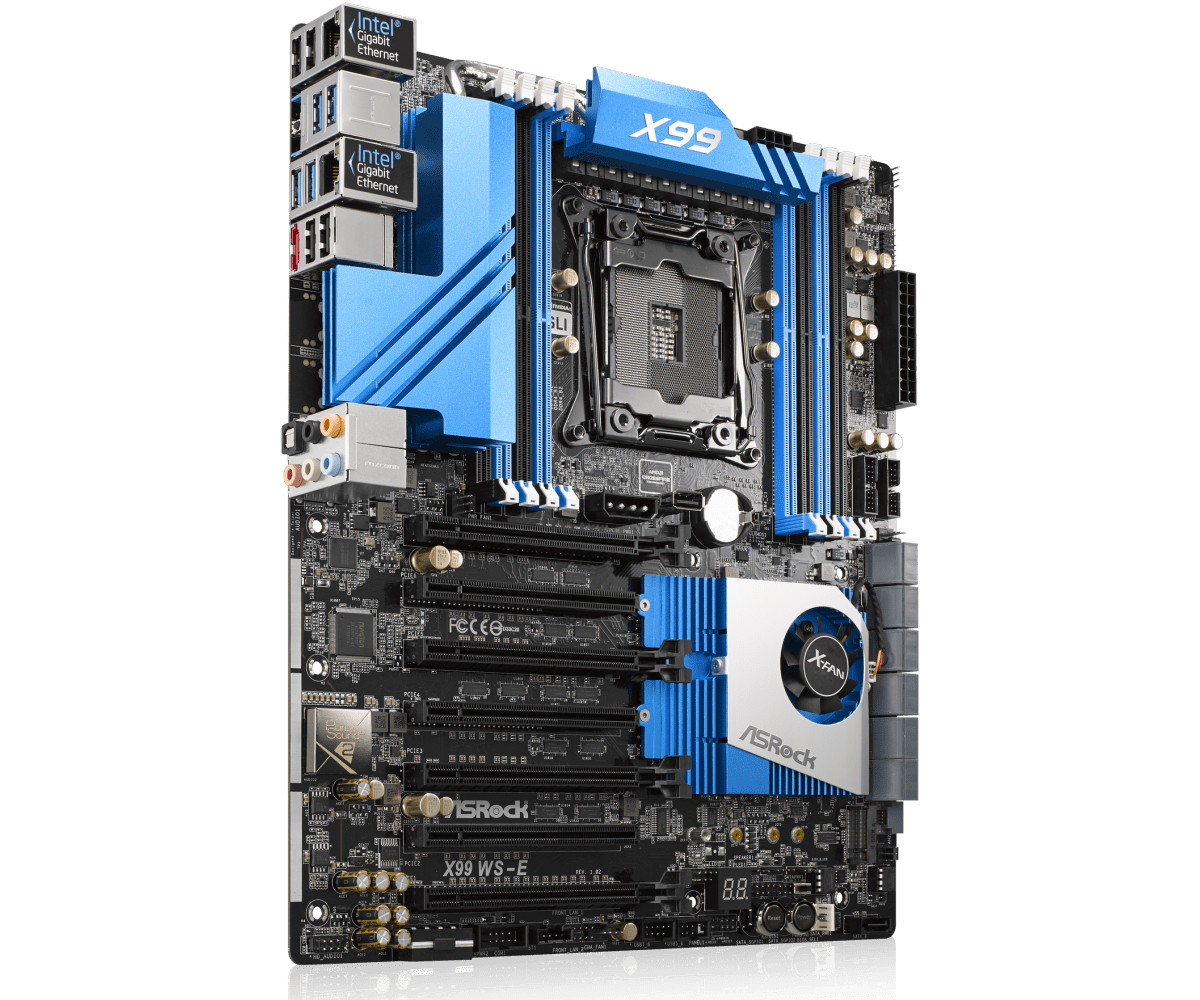 Asrock x99 ws обзор